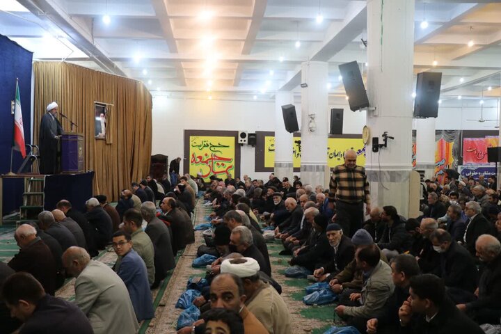 تصاویر/ نماز عبادی سیاسی جمعه در قرچک