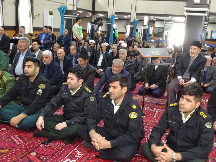 تصاویر/ اقامه نماز جمعه شهرستان چهاربرج