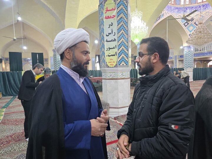 تصاویر/ برگزاری نماز جمعه شهرستان بهاباد