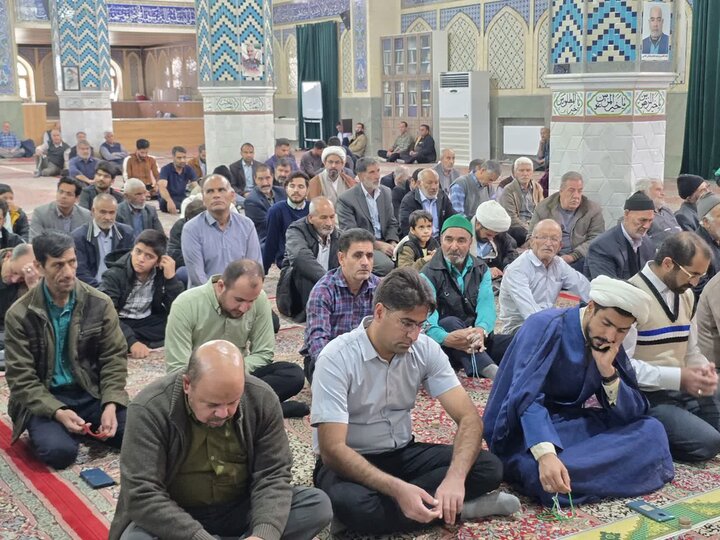 تصاویر/ برگزاری نماز جمعه شهرستان بهاباد