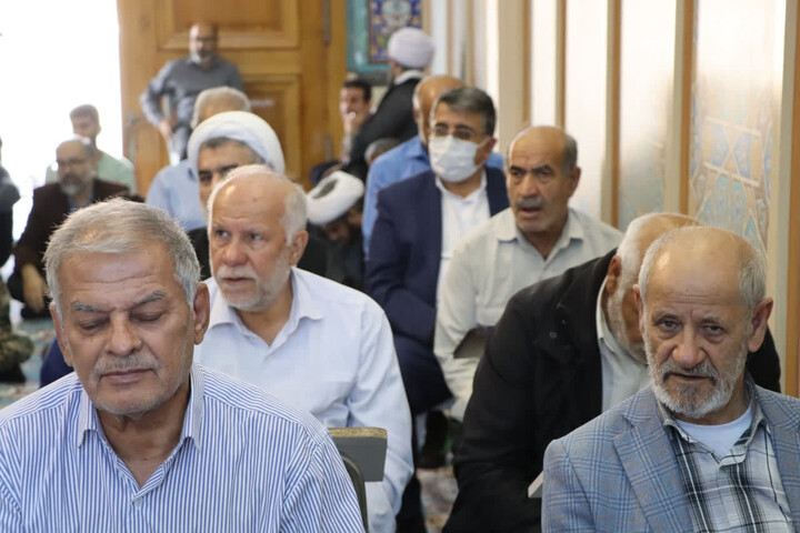 نماز جمعه خارگ به روایت تصویر