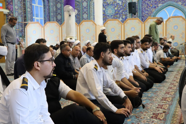 نماز جمعه خارگ به روایت تصویر