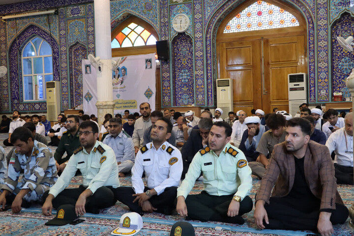 نماز جمعه خارگ به روایت تصویر