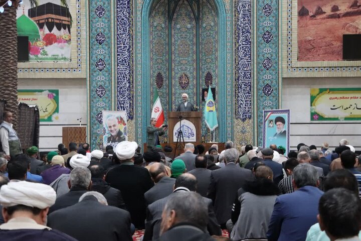 تصاویر/ برگزاری نماز جمعه شهرستان مهریز