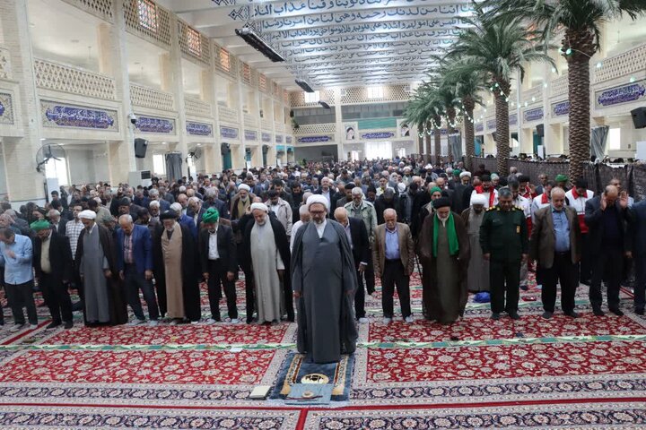 تصاویر/ برگزاری نماز جمعه شهرستان مهریز