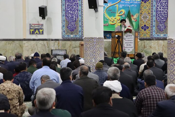 تصاویر/ برگزاری نماز جمعه شهرستان بافق