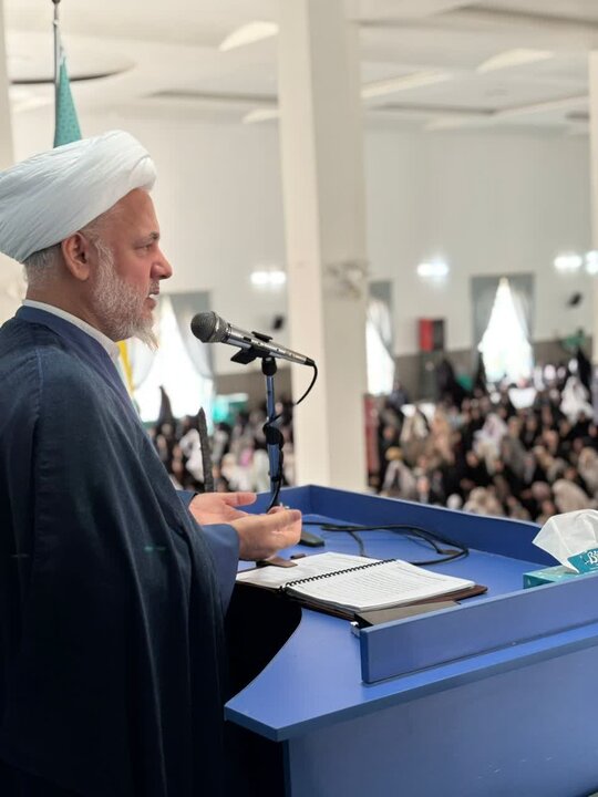 تصاویر/اقامه نماز عبادی سیاسی جمعه در مصلی امام علی (ع)ساوه