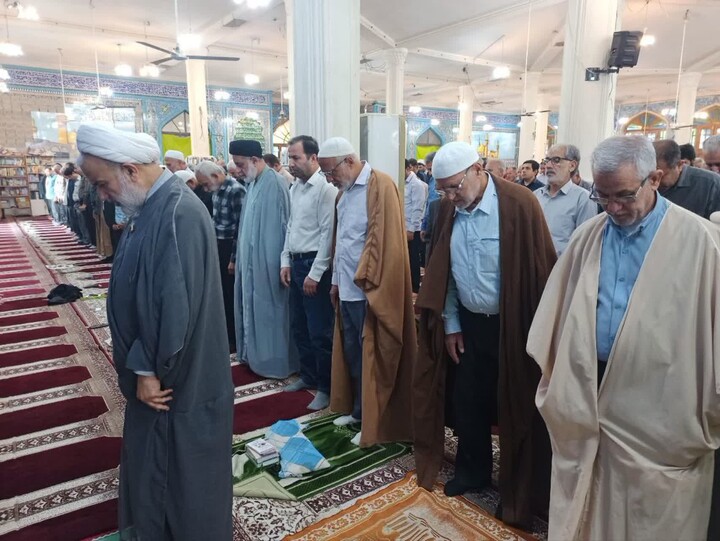 نماز جمعه برازجان به روایت تصویر