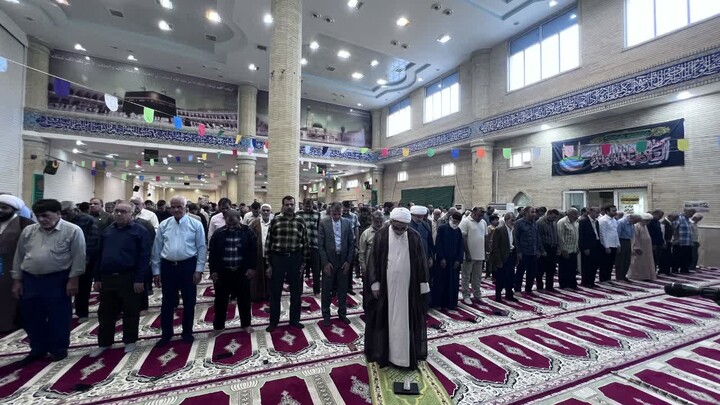 نماز جمعه کنگان به روایت تصویر