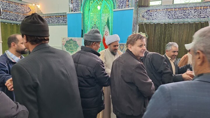 نمازجمعه ترکنمچای به روایت تصویر