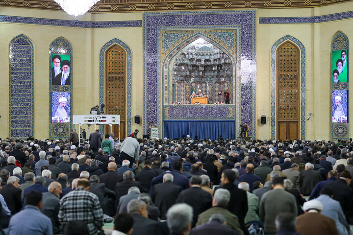 نمازجمعه تبریز به روایت تصویر