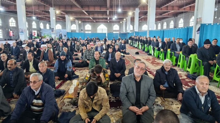 نمازجمعه سراب به روایت تصویر