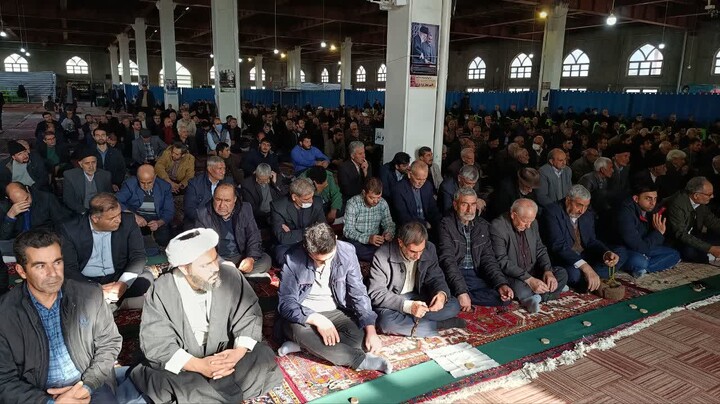 نمازجمعه سراب به روایت تصویر