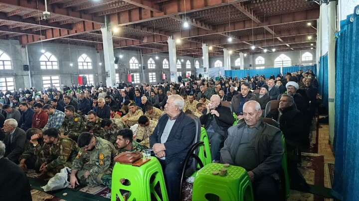 نمازجمعه سراب به روایت تصویر