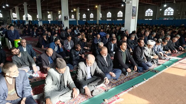 نمازجمعه سراب به روایت تصویر