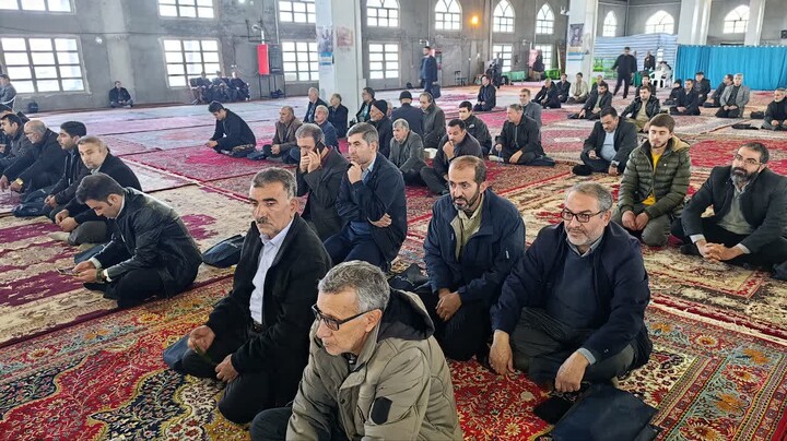 نمازجمعه سراب به روایت تصویر