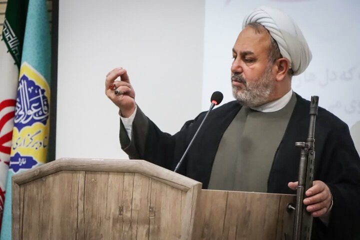 تصاویر/ آیین عبادی سیاسی نماز جمعه نوشین شهر