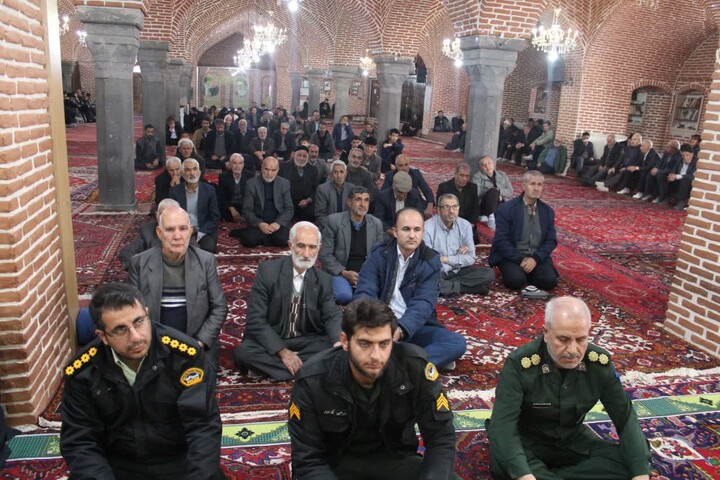 نمازجمعه تسوج به روایت تصویر