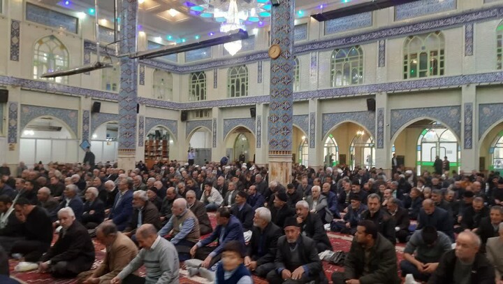 نمازجمعه مراغه به روایت تصویر