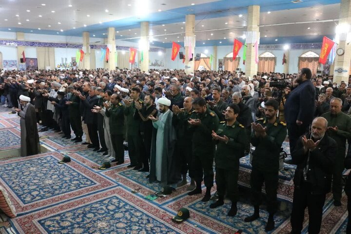 برگزاری آیین عبادی سیاسی نماز جمعه شهرستان زابل