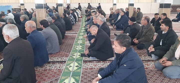 نمازجمعه دندی  به روایت تصویر