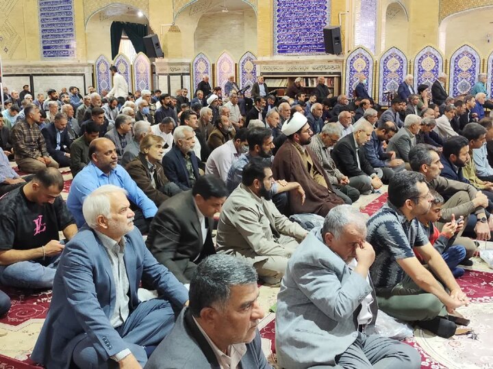 تصاویر/ اقامه نماز جمعه شهر بم