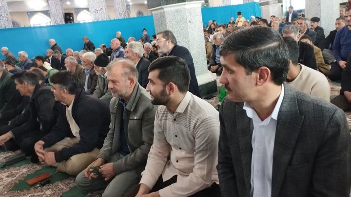 تصاویر/ اقامه نماز جمعه شهر کوهبنان