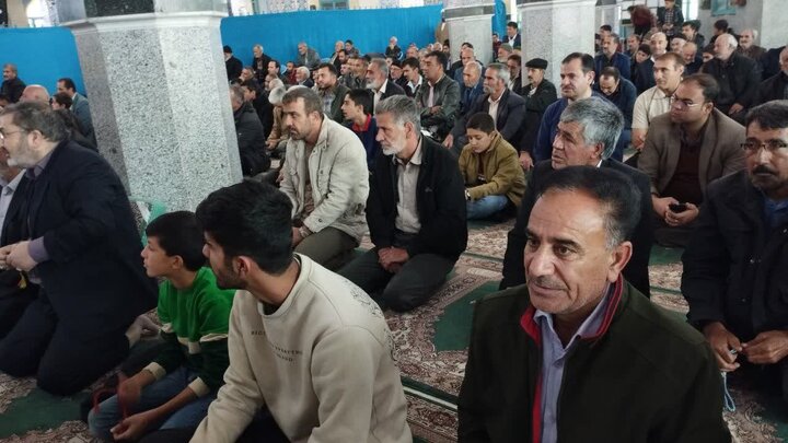 تصاویر/ اقامه نماز جمعه شهر کوهبنان