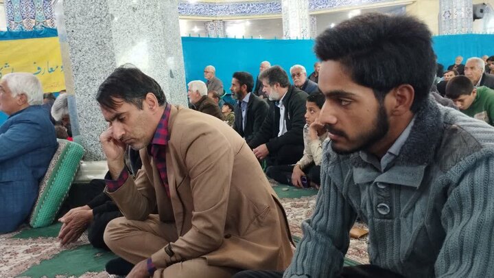 تصاویر/ اقامه نماز جمعه شهر کوهبنان