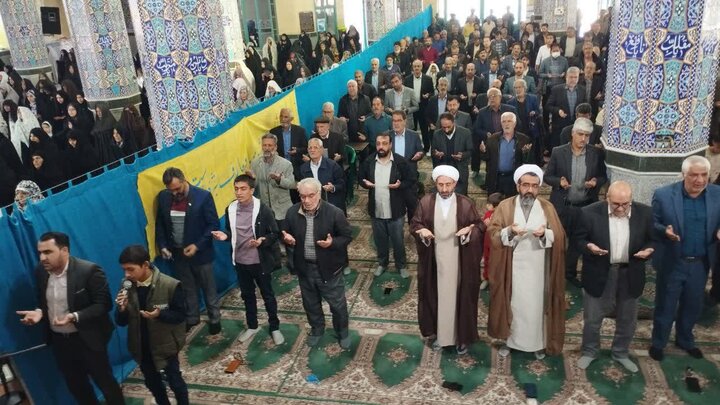 تصاویر/ اقامه نماز جمعه شهر کوهبنان