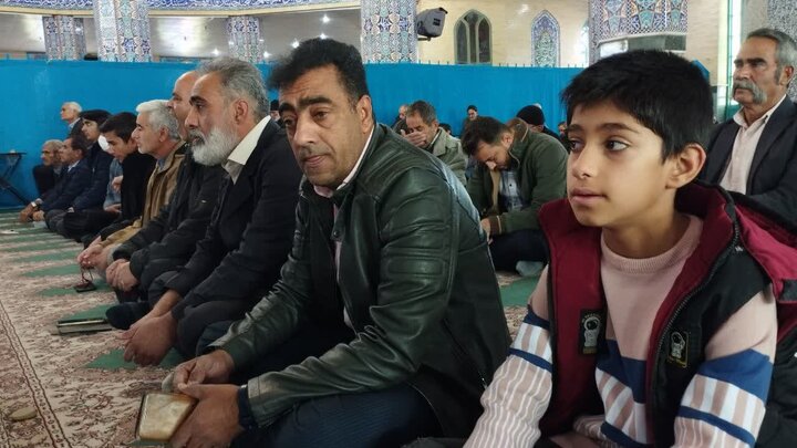 تصاویر/ اقامه نماز جمعه شهر کوهبنان