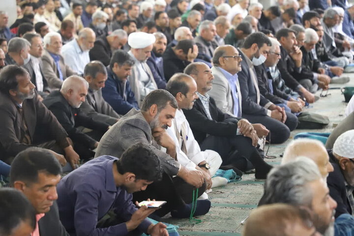 آیین عبادی سیاسی نماز جمعه شهرستان زاهدان