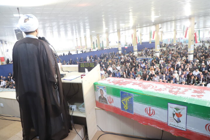 آیین عبادی سیاسی نماز جمعه شهرستان زاهدان