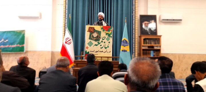 آیین عبادی سیاسی نماز جمعه شهرستان نیمروز