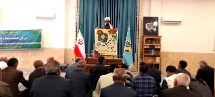 آیین عبادی سیاسی نماز جمعه شهرستان نیمروز