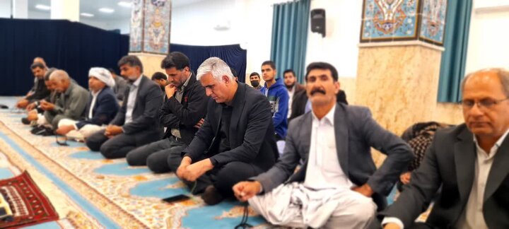 آیین عبادی سیاسی نماز جمعه شهرستان نیمروز