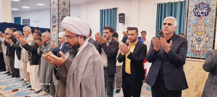 آیین عبادی سیاسی نماز جمعه شهرستان نیمروز