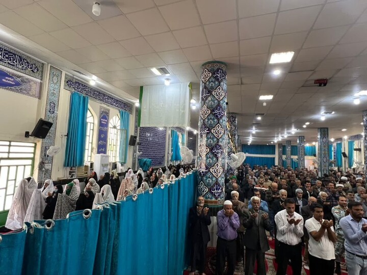 نماز جمعه دیلم به روایت تصویر