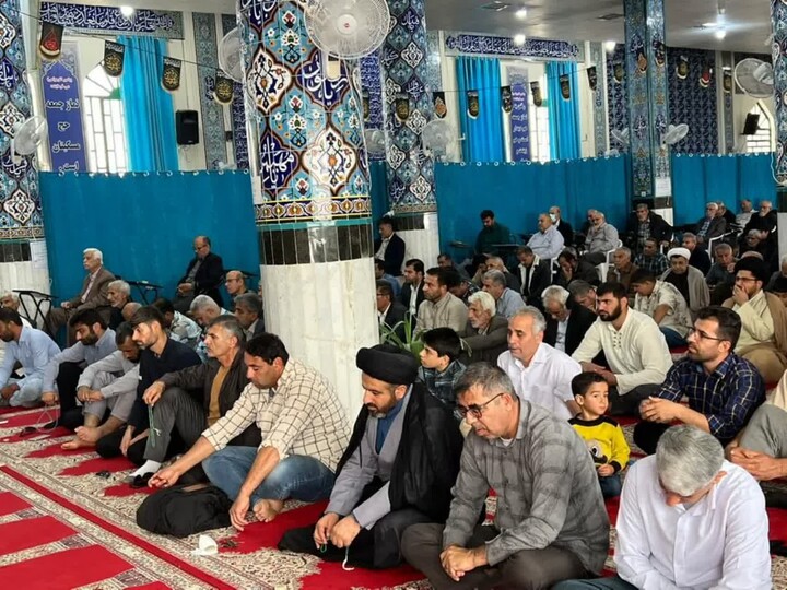 نماز جمعه دیلم به روایت تصویر