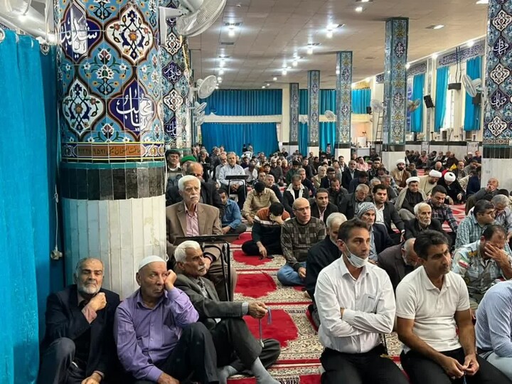 نماز جمعه دیلم به روایت تصویر