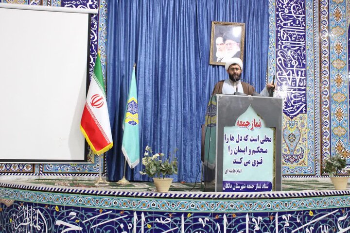 آیین عبادی سیاسی نماز جمعه شهرستان دلگان