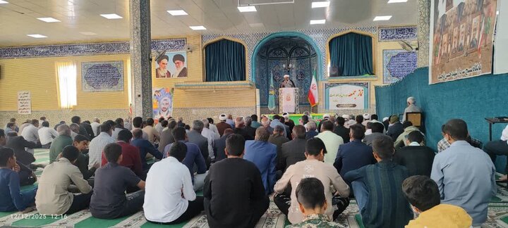 تصاویر/ اقامه نماز جمعه شهر فاریاب