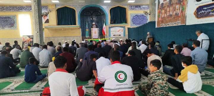 تصاویر/ اقامه نماز جمعه شهر فاریاب