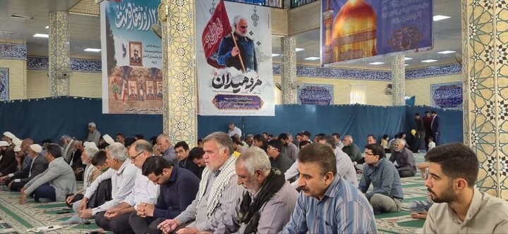 تصاویر/ اقامه نماز جمعه شهر فاریاب