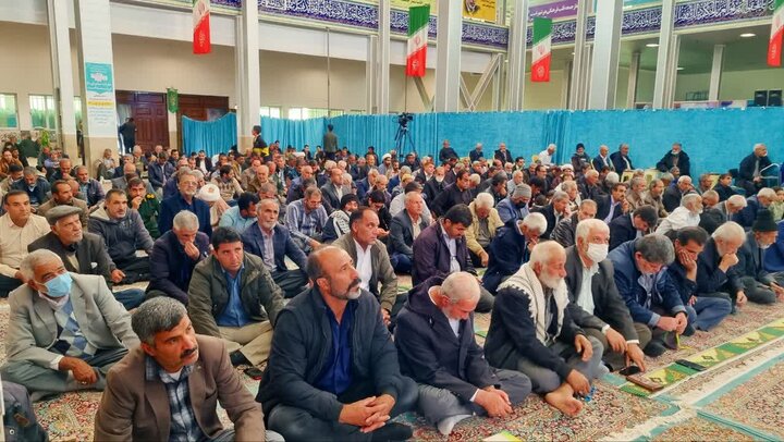 تصاویر/ اقامه نماز جمعه شهر رابر