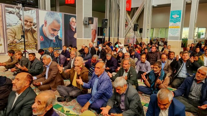 تصاویر/ اقامه نماز جمعه شهر رابر