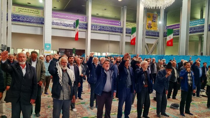 تصاویر/ اقامه نماز جمعه شهر رابر