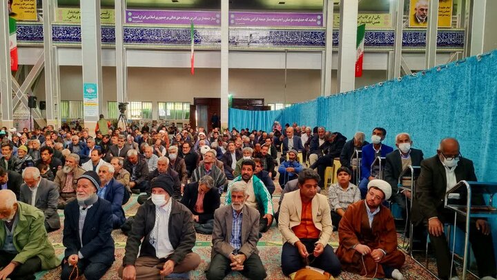 تصاویر/ اقامه نماز جمعه شهر رابر