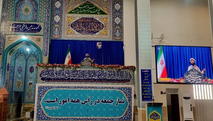 تصاویر/ اقامه نماز جمعه شهر رابر