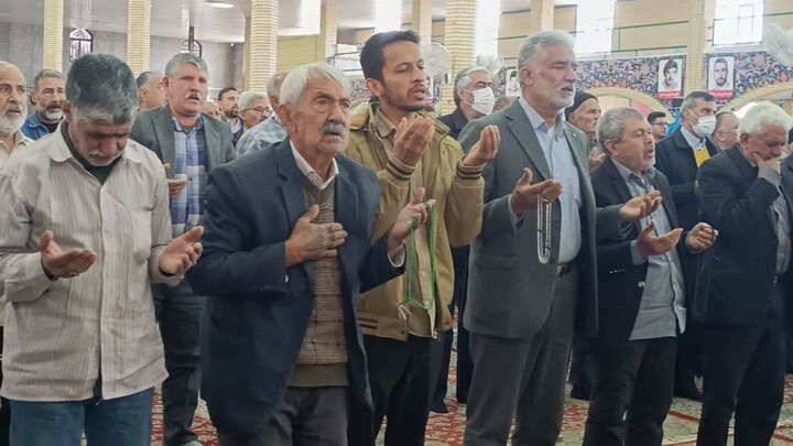 تصاویر/ اقامه نماز جمعه شهر پاریز